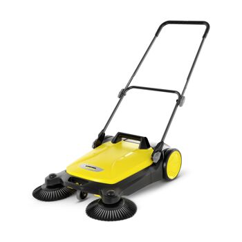 Gelbe Kehrmaschine Kärcher S4 Twin