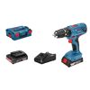 Akku-Schlagbohrschrauber 'GSB 18V-21' Professional 2 x 2,0 Ah mit Transportbox
