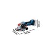 Akku-Winkelschleifer 'GWX 18V-8' mit Transportbox