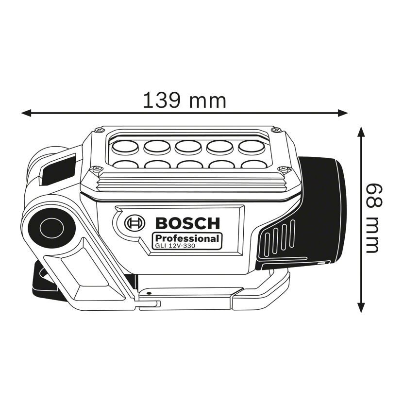 Akku-Lampe 'GLI 12V-330'