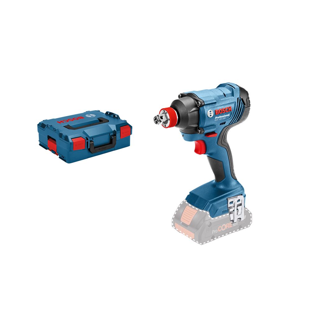 Bosch Akku-Drehschlagschrauber GDX 18V-180 und L-BOXX
