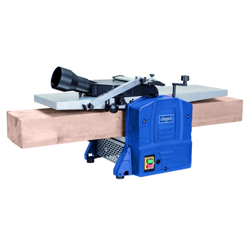 Scheppach Abricht-Dickenhobel mit Holzstück