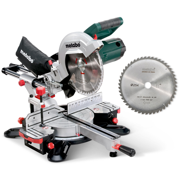 Bild von Kapp- und Zugsägen-Set 'KGS 254 M Set' 1800 W