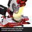 Einhell Akku-Kappsäge TE-MS 18/210 Li mit Schnittlinienlaser