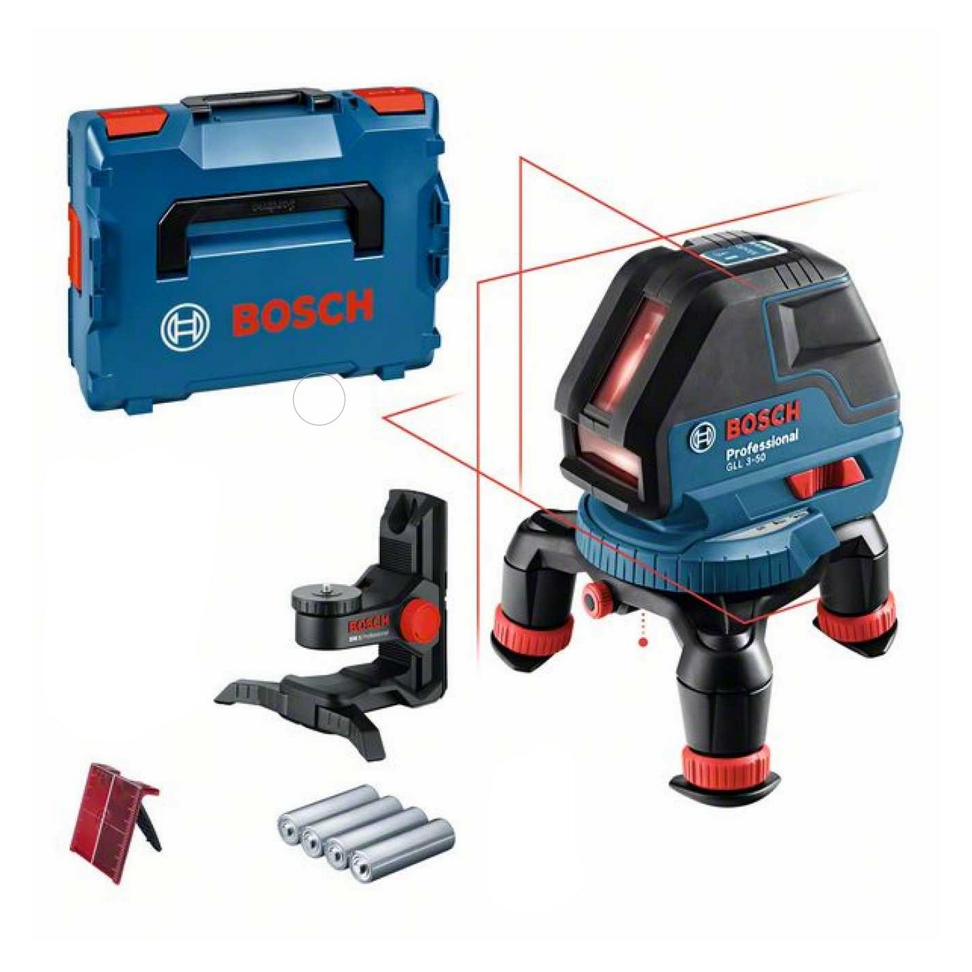 Linienlaser 'GLL 3-50 Professional' mit Laser-Zieltafel, in L-BOXX + product picture
