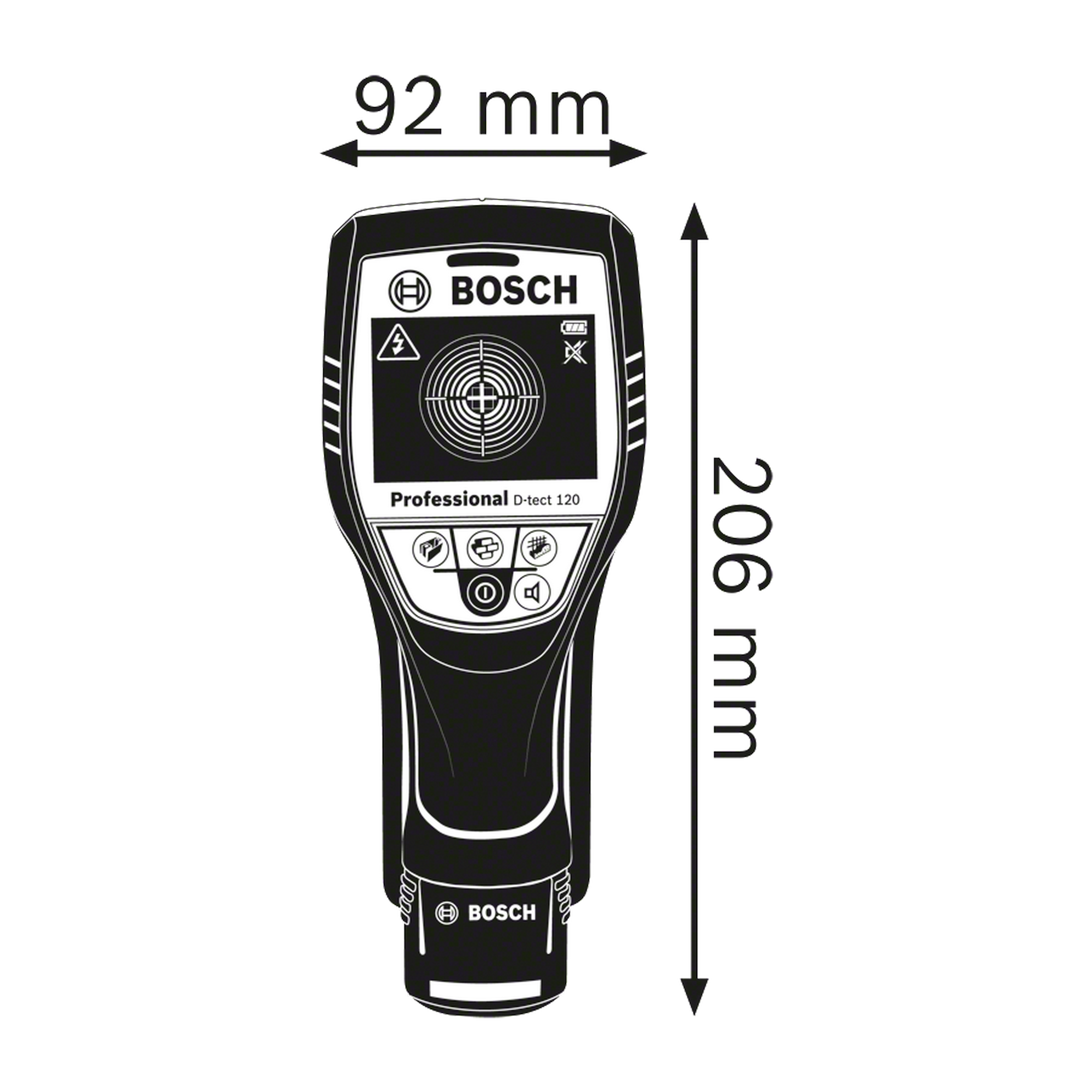 Ortungsgerät 'Wallscanner D-tect 120 Professional' inklusive L-BOXX mit Zubehör + product picture