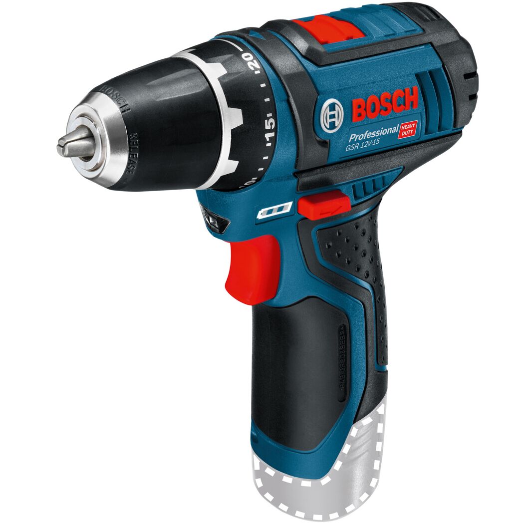 Bosch Akku-Bohrschrauber GSR 12V-15