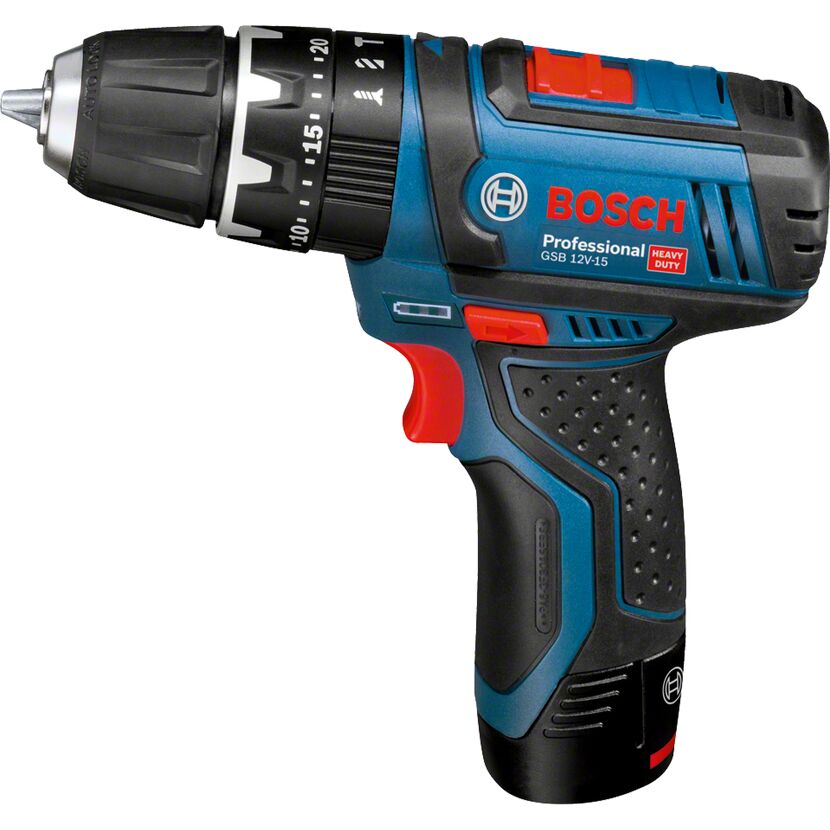 Bosch Professional GSB 12V-15 Akku-Schlagbohrschrauber