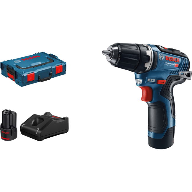 Bild von Akku-Bohrschrauber 'GSR 12V-35 Professional' 2 x 3,0 Ah, in L-BOXX