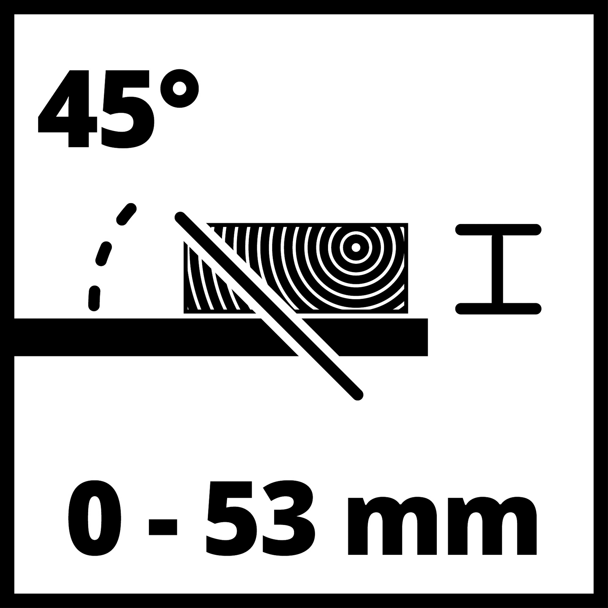 Tischkreissäge 'TE-CC 250 UF' Ø 250 mm