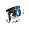 Bosch Akku-Bohrhammer GBH 18V-21