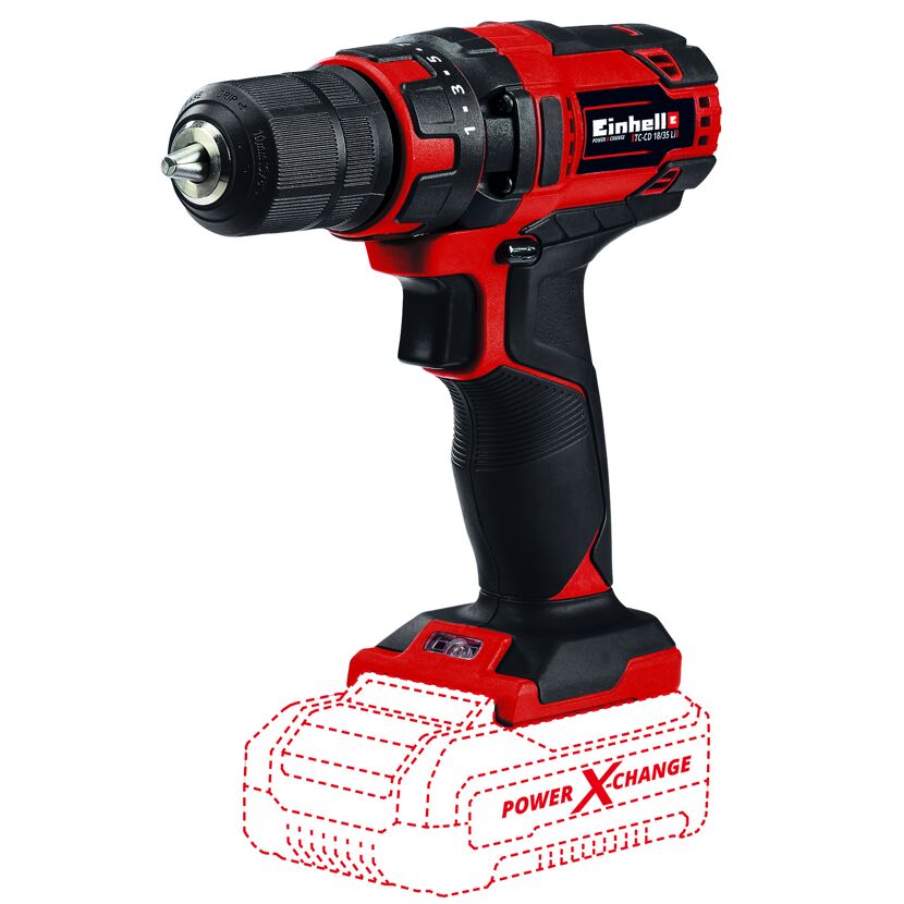 Einhell Akku-Bohrschrauber TC-CD 18/35 Li