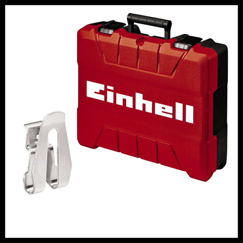 Einhell-Werkzeugkoffer und Wandhalterung