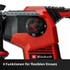 Einhell Akku-Bohrhammer, Funktionswahlschalter