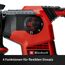 Einhell Akku-Bohrhammer, Funktionswahlschalter