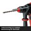 Akku-Bohrhammer HEROCCO 36/28 mit Tiefenanschlag und Bohrer
