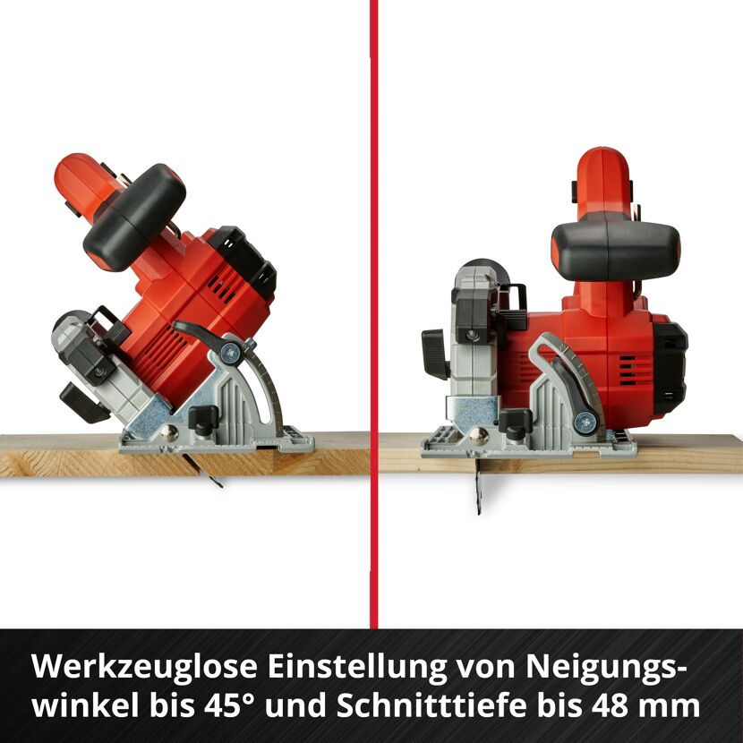 Akku-Handkreissäge TE-CS 18/150 im Einsatz