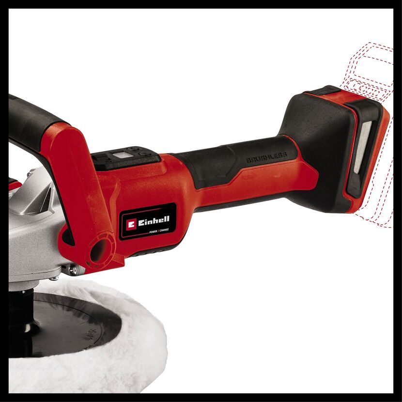 Einhell Akku-Poliermaschine CE-CP 18/180