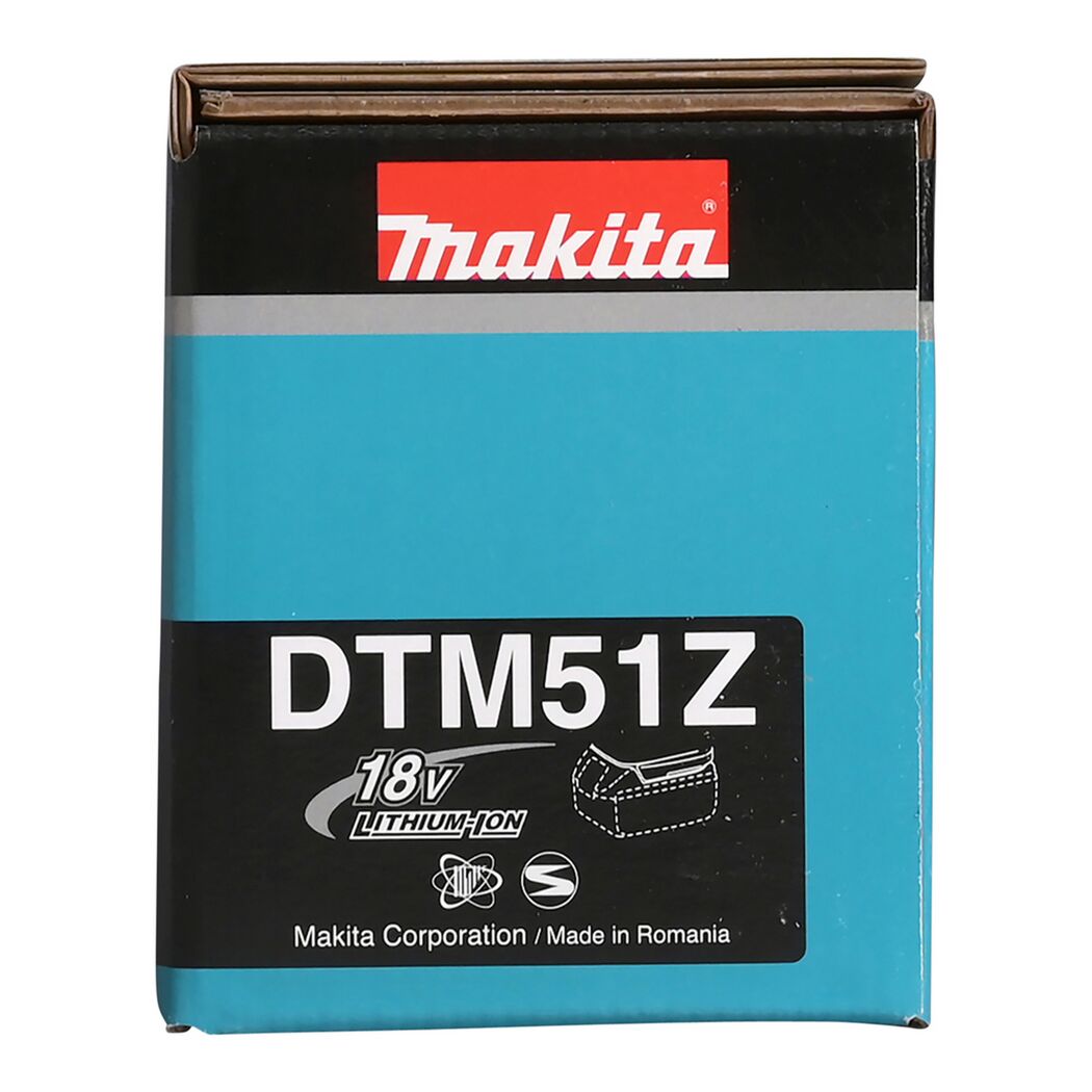 Makita DTM51Z 18V Lithium-Ionen Akku-Multifunktionswerkzeug Verpackung
