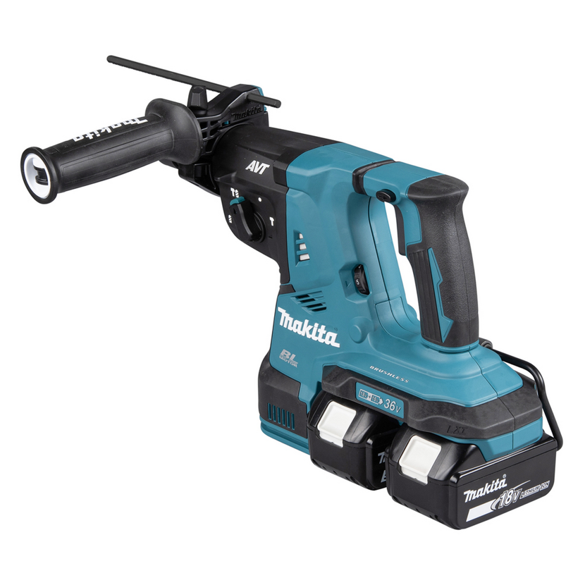 Akku-Kombihammer von Makita mit zwei Akkus