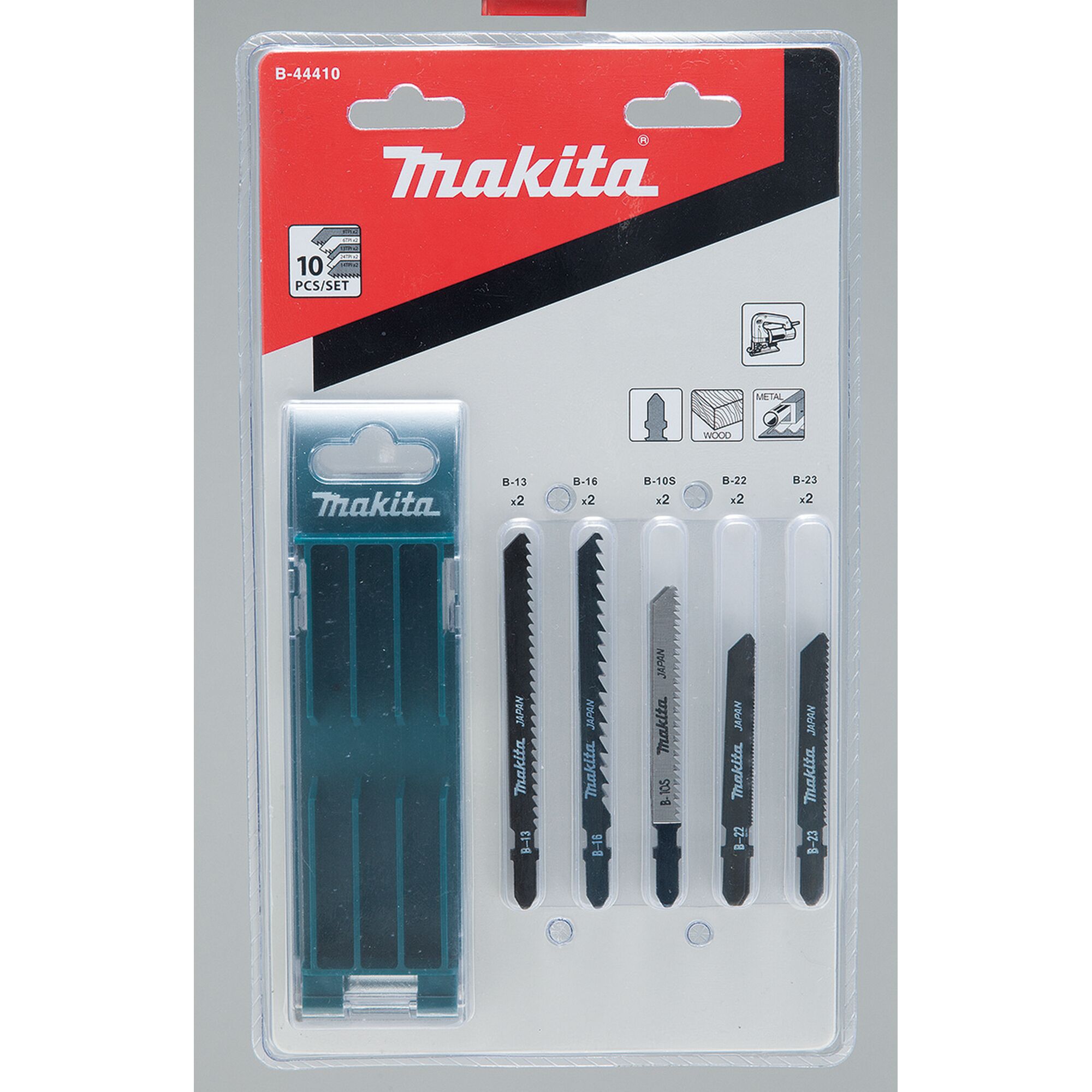 Makita Stichsägeblatt-Set, 10-teilig