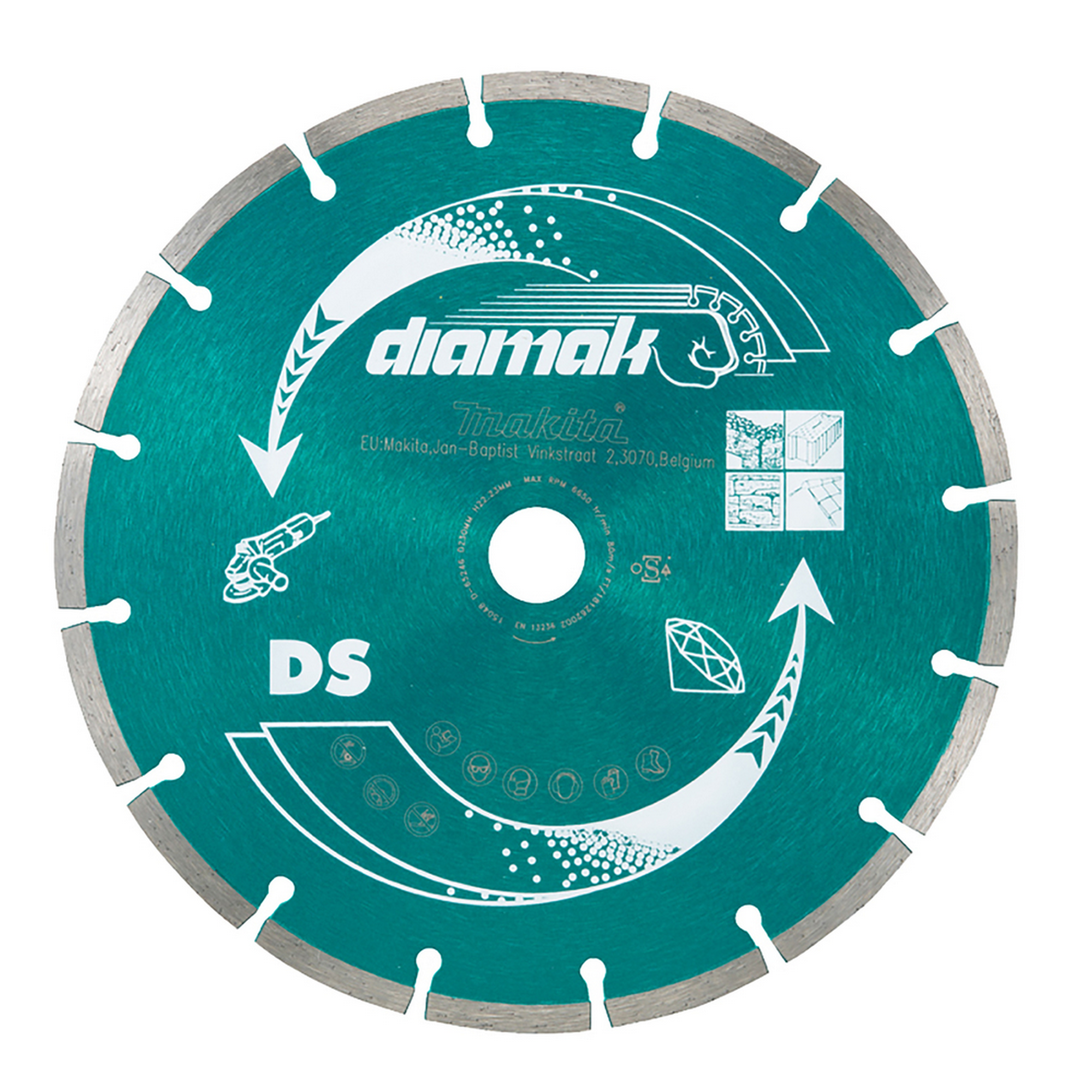 Diamanttrennscheibe 'Diamak' Ø 115 x 1,8 mm + product picture