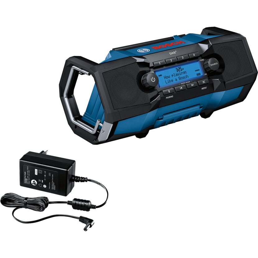 Bosch Akku-Radio GPB 18V-2 SCH mit Netzteil