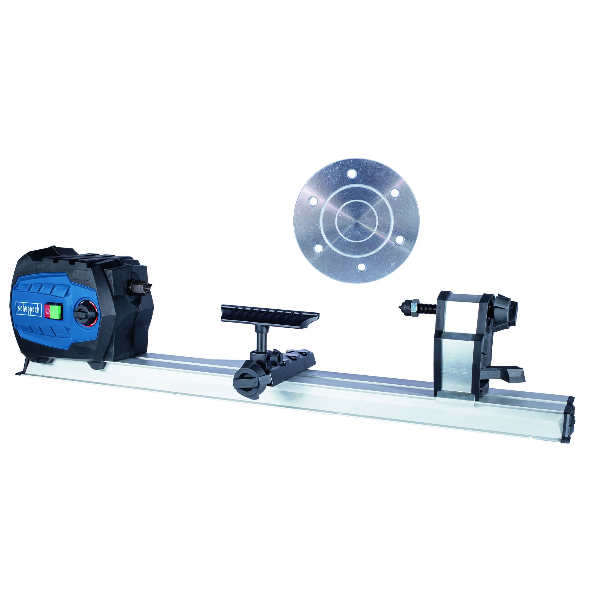 Scheppach Drechselbank DM600Vario mit Zubehör