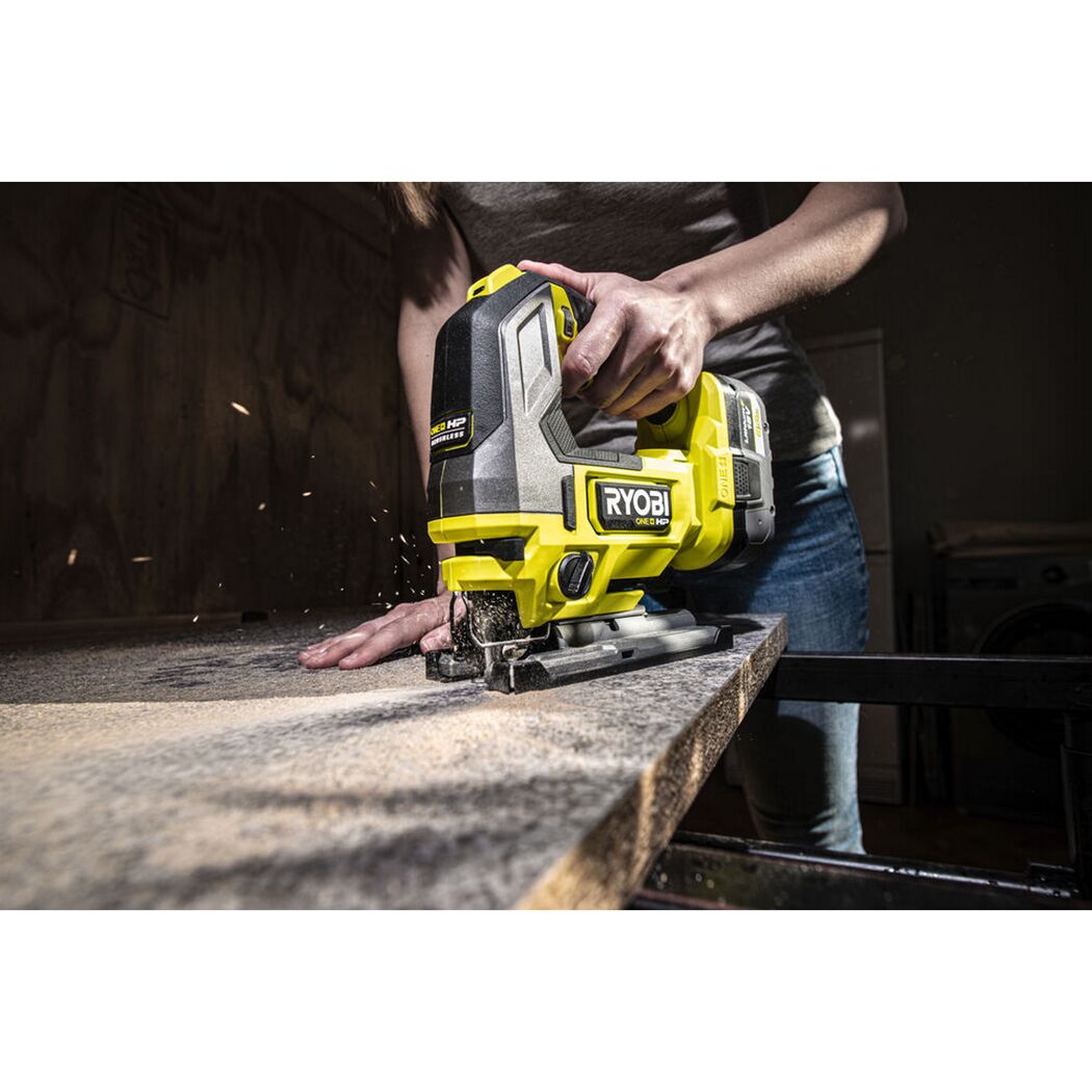 Akku-Stichsäge 'ONE+ HP Brushless RJS18X-0' 18 V ohne Akku, Hublänge 25 mm