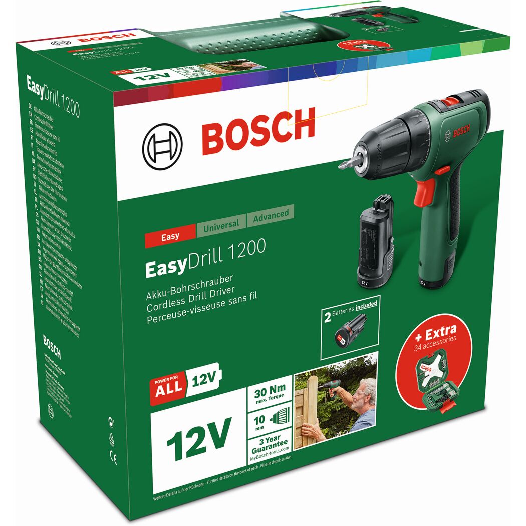Bosch Akku-Bohrschrauber EasyDrill 1200