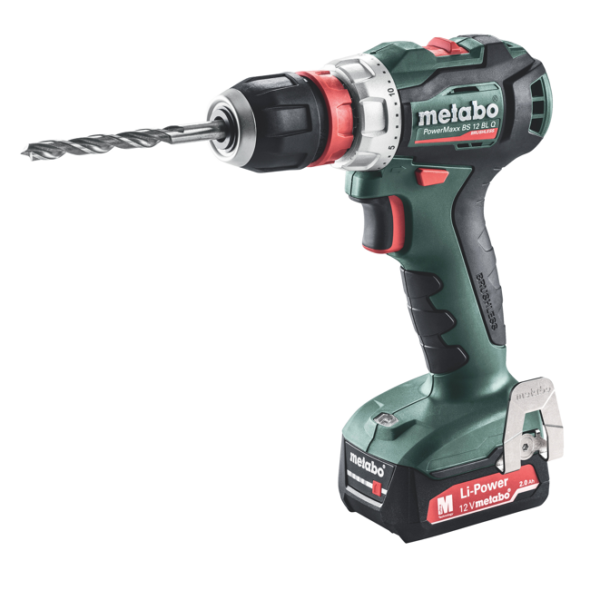 Bild von Akku-Bohrschrauber 'PowerMaxx BS 12 BL Q' 12V inkl. Akkus und Transportbox