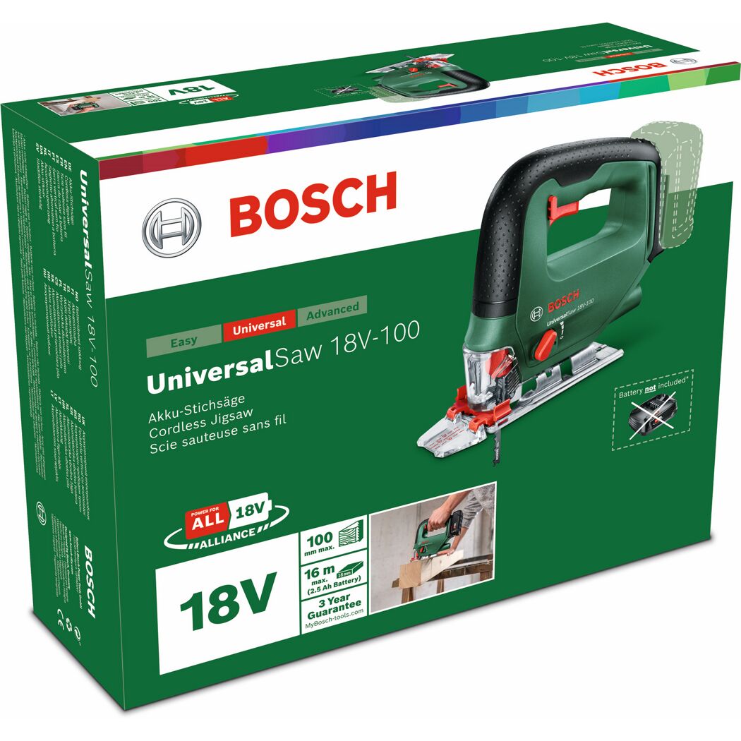 Akku-Stichsäge 'UniversalSaw 18V-100 BT'