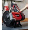Schleifmaschine schleift Holz