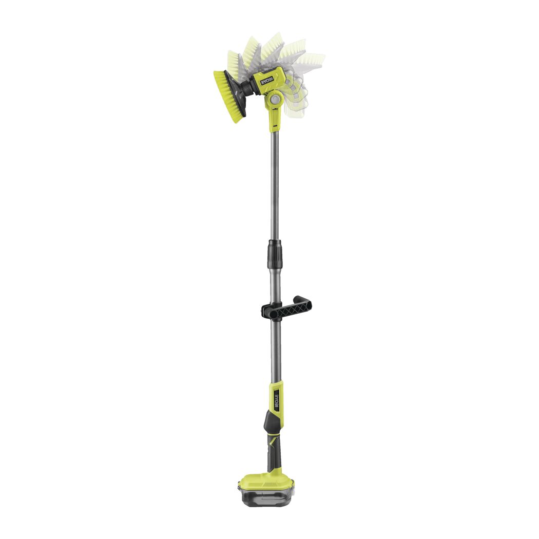 RYOBI Akku-Teleskopbürste R18TPS-0