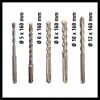 Fünf SDS-Plus Bohrer, Durchmesser 5-12 mm, Länge 160 mm