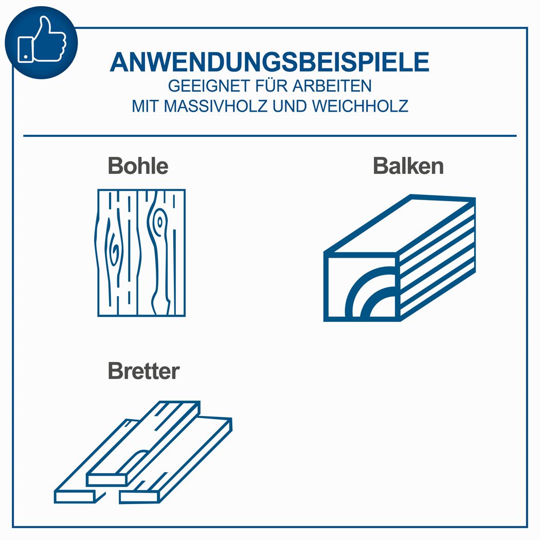 Hobelmaschine 'HMS1070' 1500 W