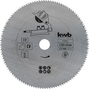 Kreissägeblatt CV 120 Zähne Ø 250 x 30 mm