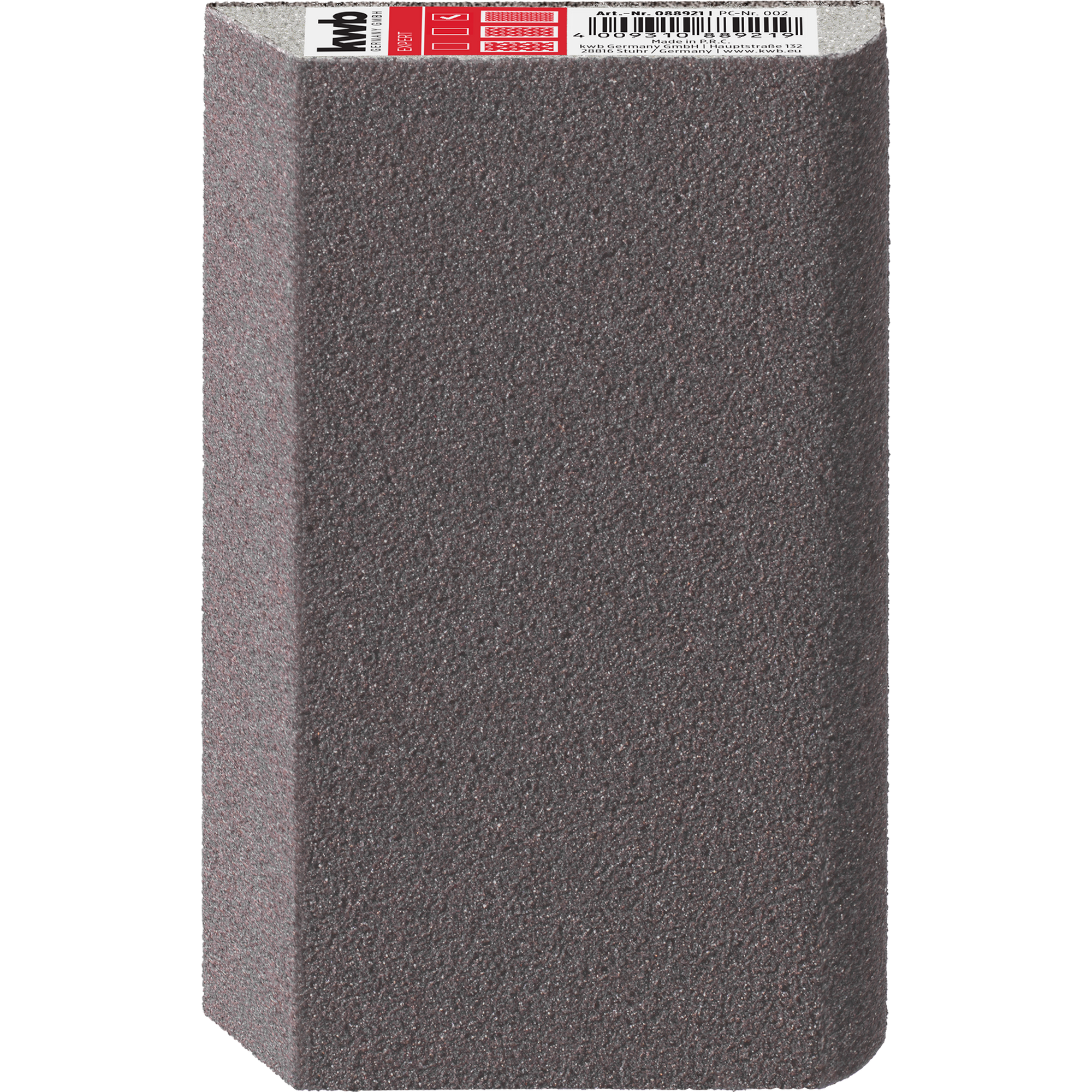 Schleifsschwamm fein 10 x 7 x 2,6 cm