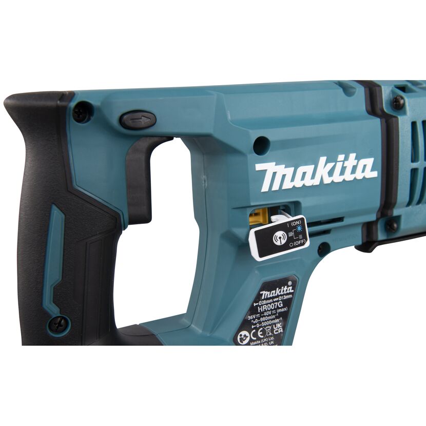 Makita Akku-Kombihammer HR007G, Detailansicht