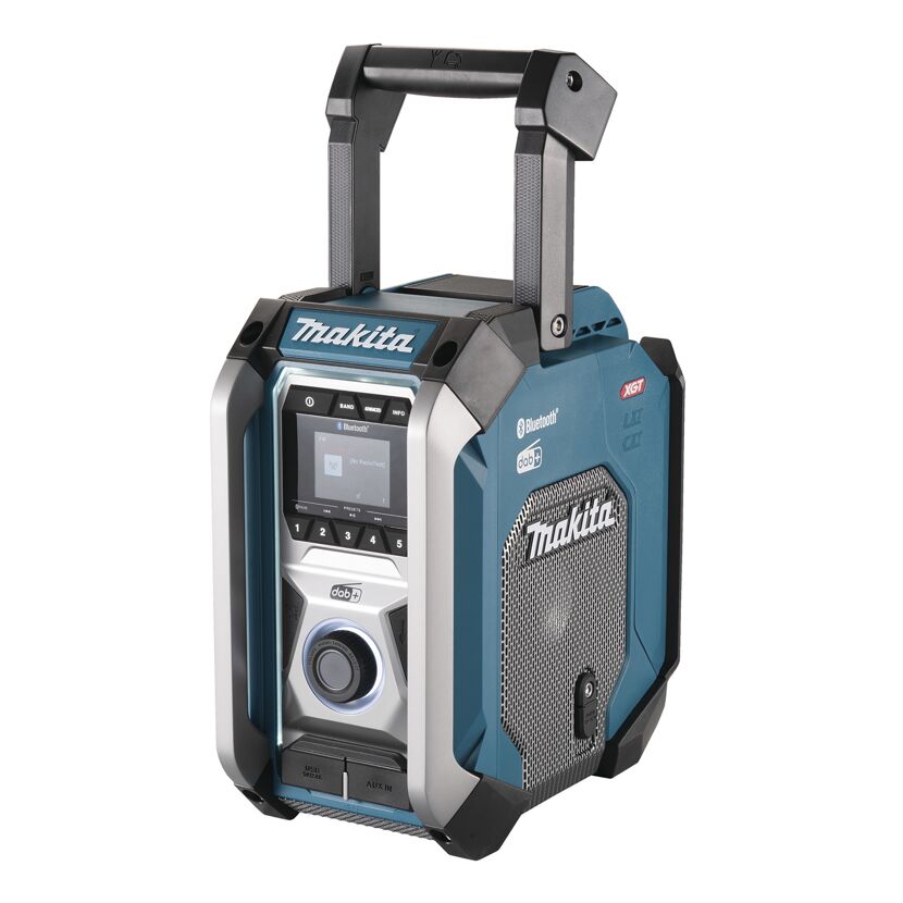 Tragbares Makita Baustellenradio mit Bluetooth