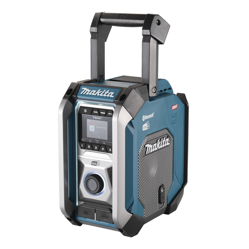 Tragbares Makita Baustellenradio mit Bluetooth