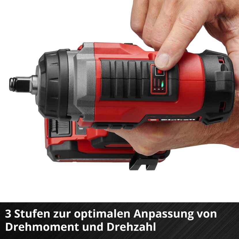 Akku-Schlagschrauber IMPAXXO mit drei Stufen