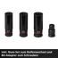 Nuss-Set (17, 19, 21) und Bit-Adapter
