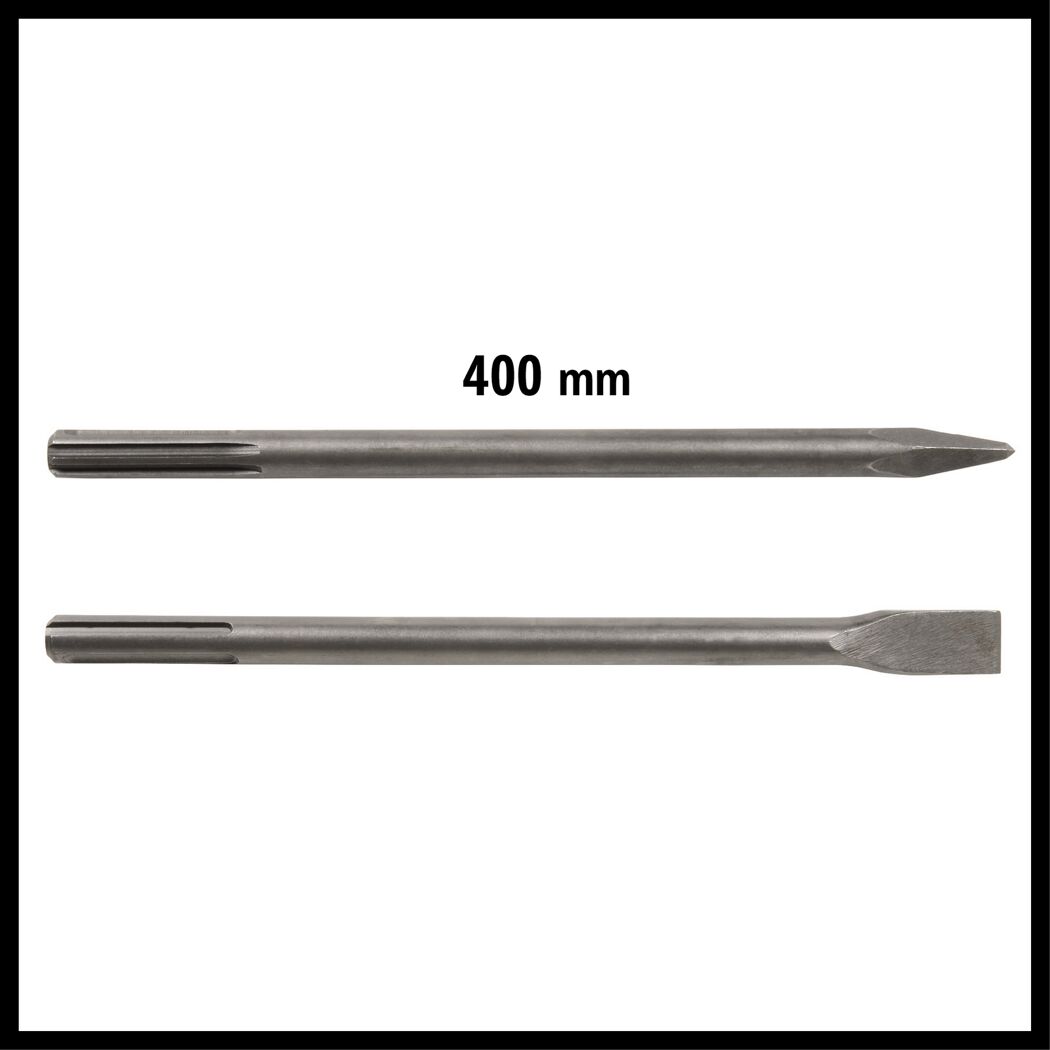 Spitz- und Flachmeißel für den TE-RH 40 3F Bohrhammer, 400 mm
