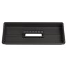Schwarzer Systemkoffer E-Case L mit Griff