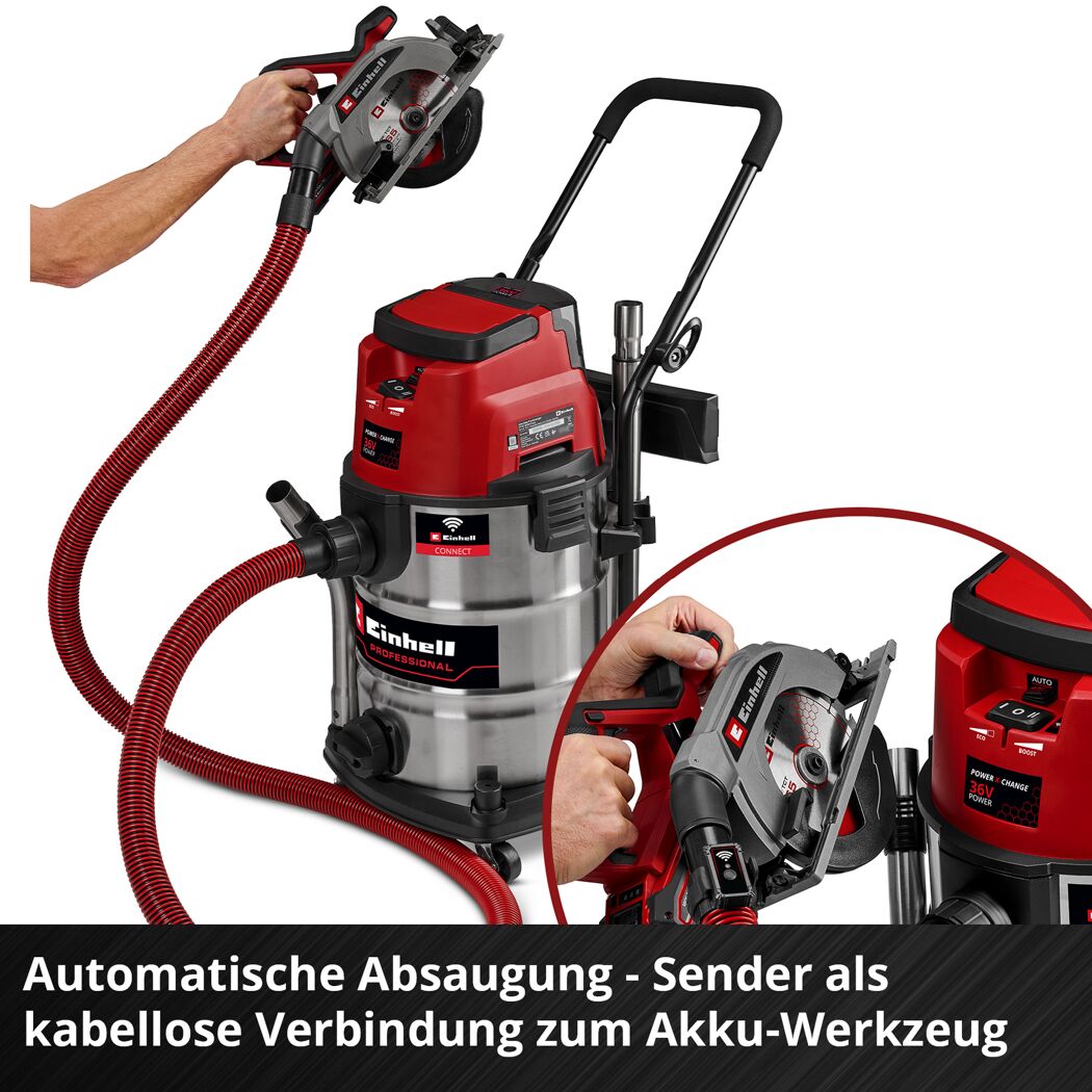 Akku-Nass-Trockensauger 'TP-VC 36/30 S Auto-Solo' ohne Akku
