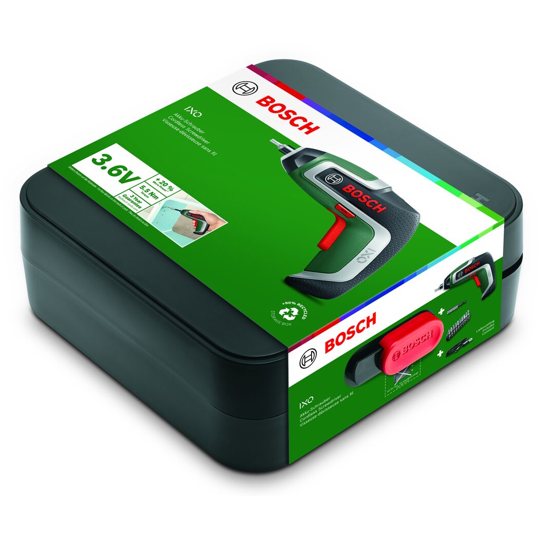Bosch IXO Akku-Schrauber in Verpackung
