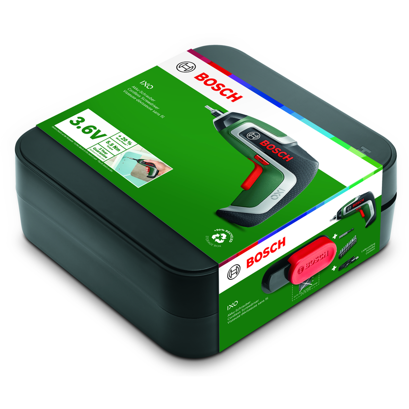 Bosch IXO Akku-Schrauber in Verpackung