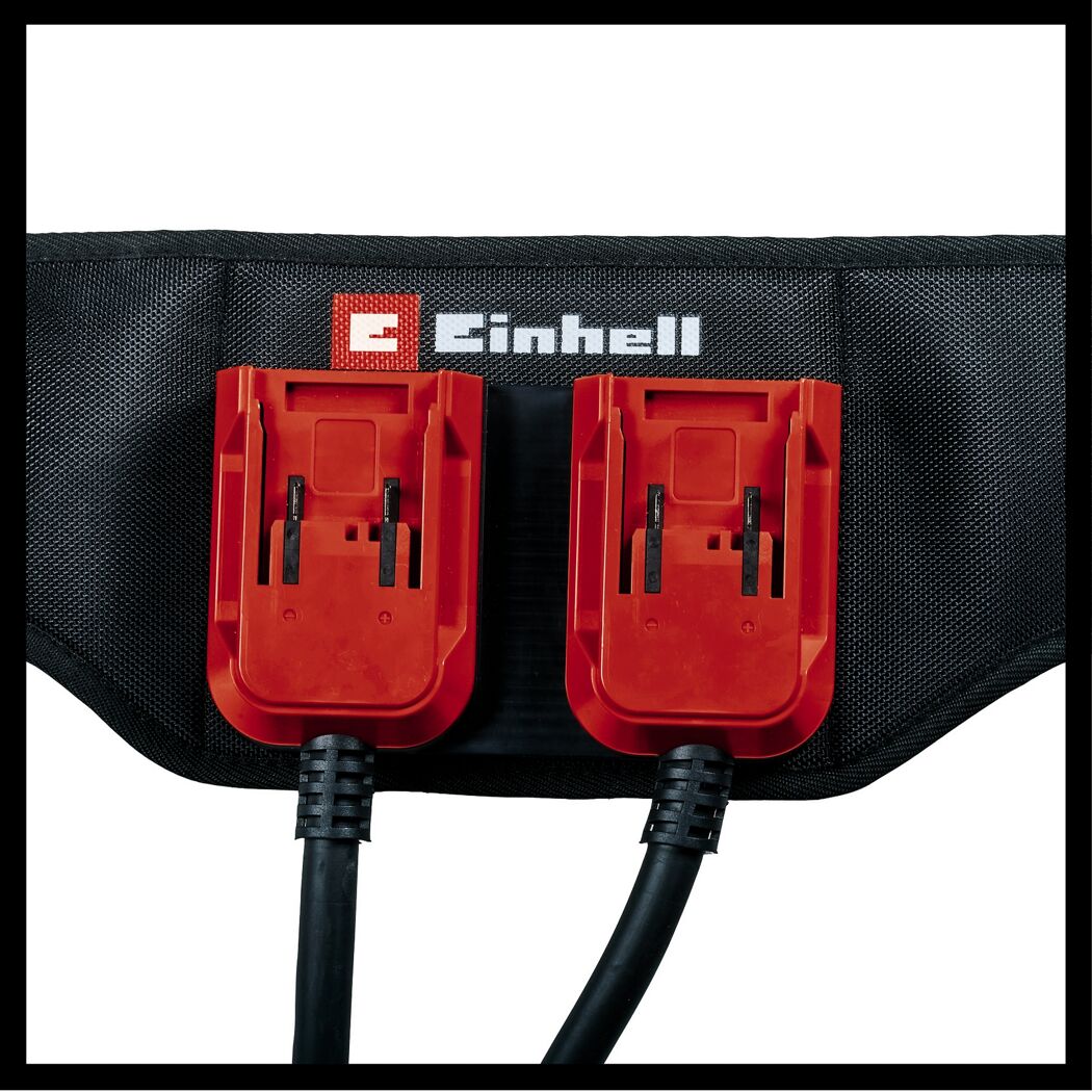 Einhell Akku-Gürtel mit zwei Akkus