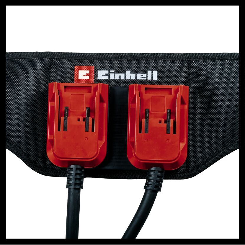 Einhell Akku-Gürtel mit zwei Akkus